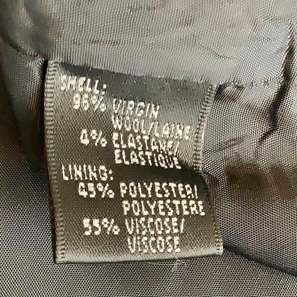 Lafayette 148 New York Black Wool Skirt - Picture 6 of 7